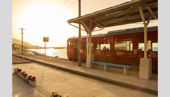 伊予灘ものがたり&クリスマススペシャルコースランチ