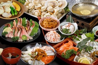 かにの恩返しスペシャル かに刺し・海鮮15大食べ放題