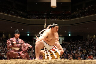 迫力のマスB席確約!両国国技館「大相撲初場所」